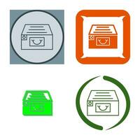 File Cabinet Vector Icon