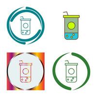 Chocolate Shake Vector Icon