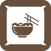 Chinese food Vector Icon