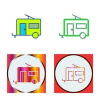 Trailer Vector Icon