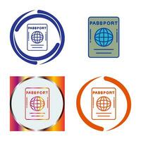 Passport Vector Icon