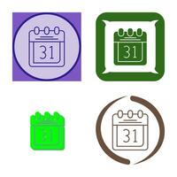 Calendar Vector Icon