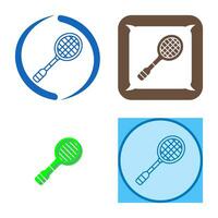 Racket Vector Icon