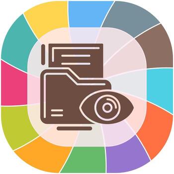 Data Visualization Vector Icon