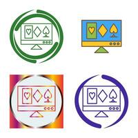 Online Gambling Vector Icon