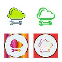 Cloud Computing Vector Icon