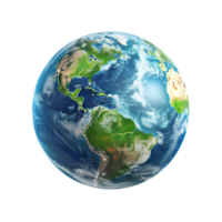 planet jord ai generativ png