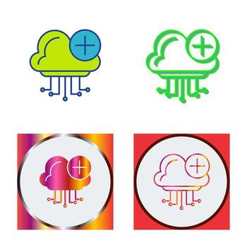 Cloud Computing Vector Icon