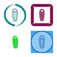 Sleeping Bag Vector Icon