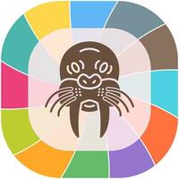 Walrus Vector Icon