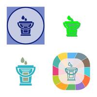 Water Bucket Vector Icon