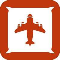 Flying Airplane Vector Icon