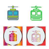 Cable car Vector Icon