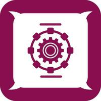 Automated Process Vector Icon