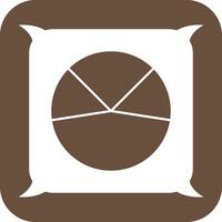 Pie Chart Analysis Vector Icon