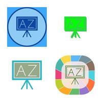 From A To Z Vector Icon