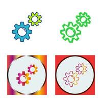 Gears Vector Icon