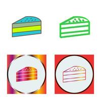 Cake Slice Vector Icon