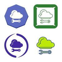 Cloud Computing Vector Icon