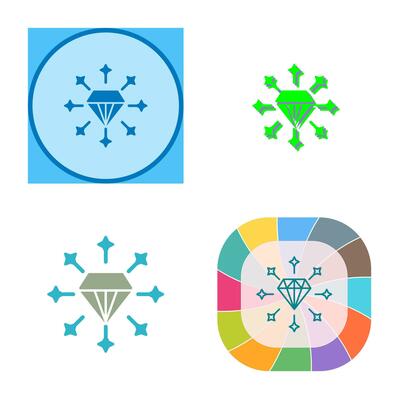 Diamond Vector Icon
