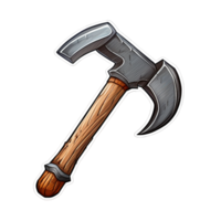 claw hammer sticker png ai generative