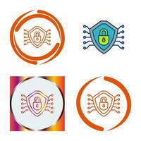 Cyber Security Vector Icon