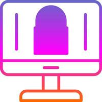 Internet Privacy Concerns Vector Icon Design