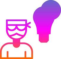 Intellectual Property Theft Vector Icon Design