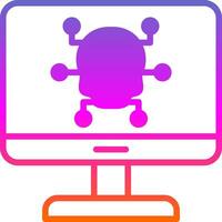 Cyber Attacks Vector Icon Design