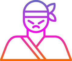 ninja vector icono diseño