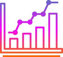 evaluación comparativa vector icono diseño