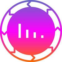 Value Chain Analysis Vector Icon Design