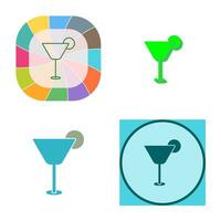 Cocktail Drink Vector Icon