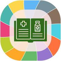 Medical Book Vector Icon