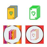 Deck of Cards Vector Icon