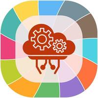 Cloud Computing Vector Icon