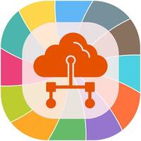 Internet Cloud Vector Icon