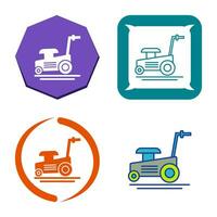 Lawn Mower Vector Icon