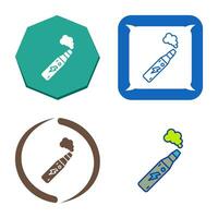 Electronic Cigarette Vector Icon