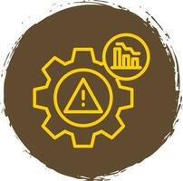 Risk Mitigation Vector Icon Design