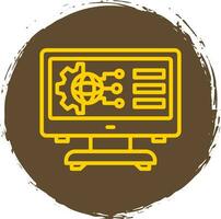 Digital Transformation Vector Icon Design