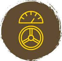 Driving Control Vector Icon Design