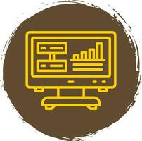 Data Driven Insights Vector Icon Design
