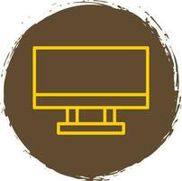 Monitor Screen Vector Icon Design