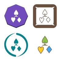 Card Suits Vector Icon