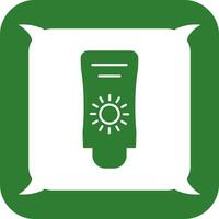 Sun Cream Vector Icon