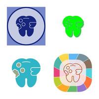 Caries Vector Icon