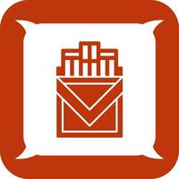 Cigarette Pack Vector Icon