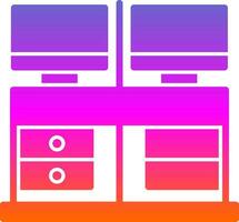 Office Space Constraints Vector Icon Design