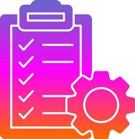 Project Management Vector Icon Design